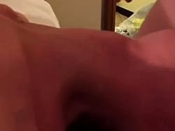He loves watching his cock bulge through my neck while throat fucking me balls deep'