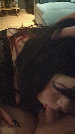 I love to be used as your sloppy thick teen goth cocksleeve'